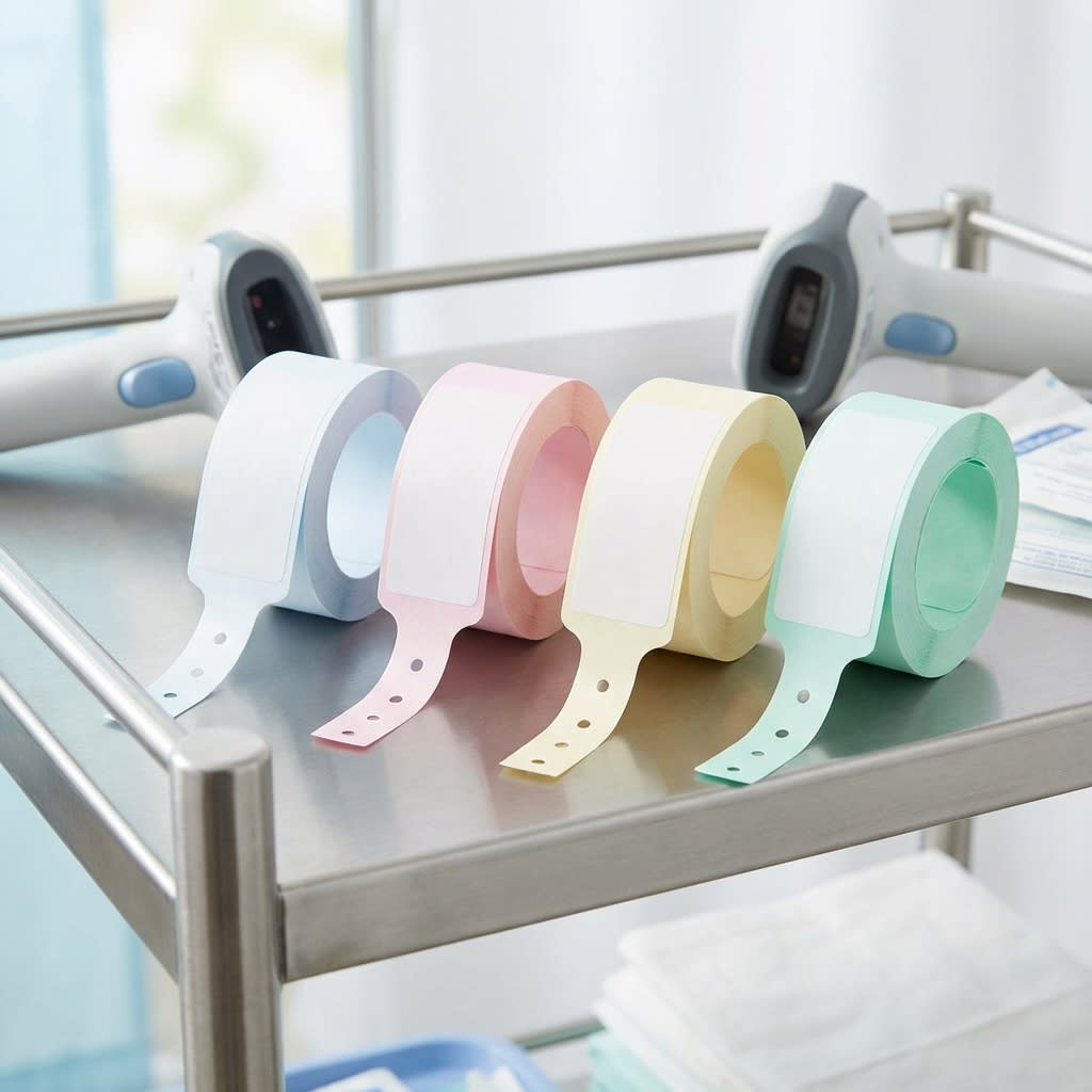 Brazaletes de identificación hospitalaria Zebra Z-Band